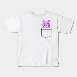 Pocket kitty Kids T-Shirt